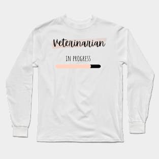 veterinarian in progress Long Sleeve T-Shirt